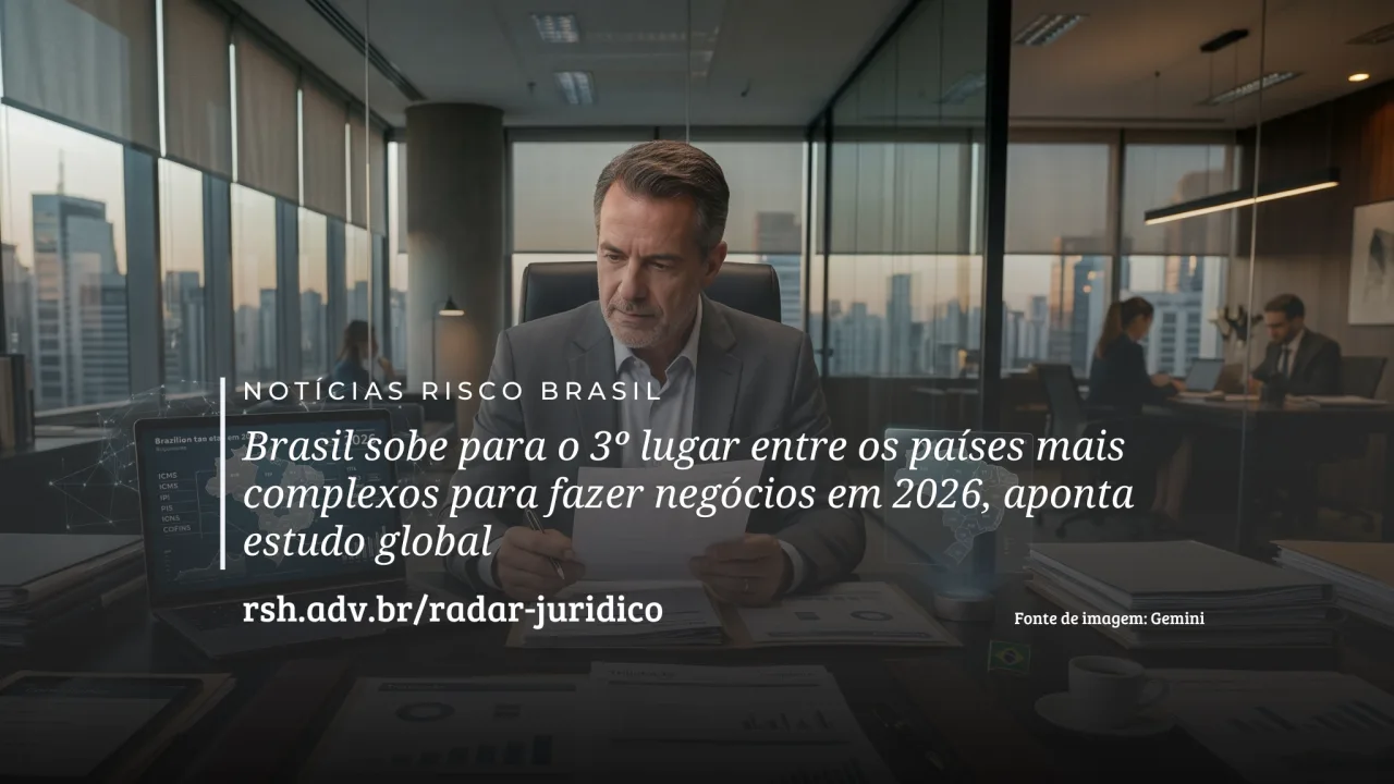 Brasil sobe para o 3º lugar entre os países mais complexos para fazer negócios em 2026